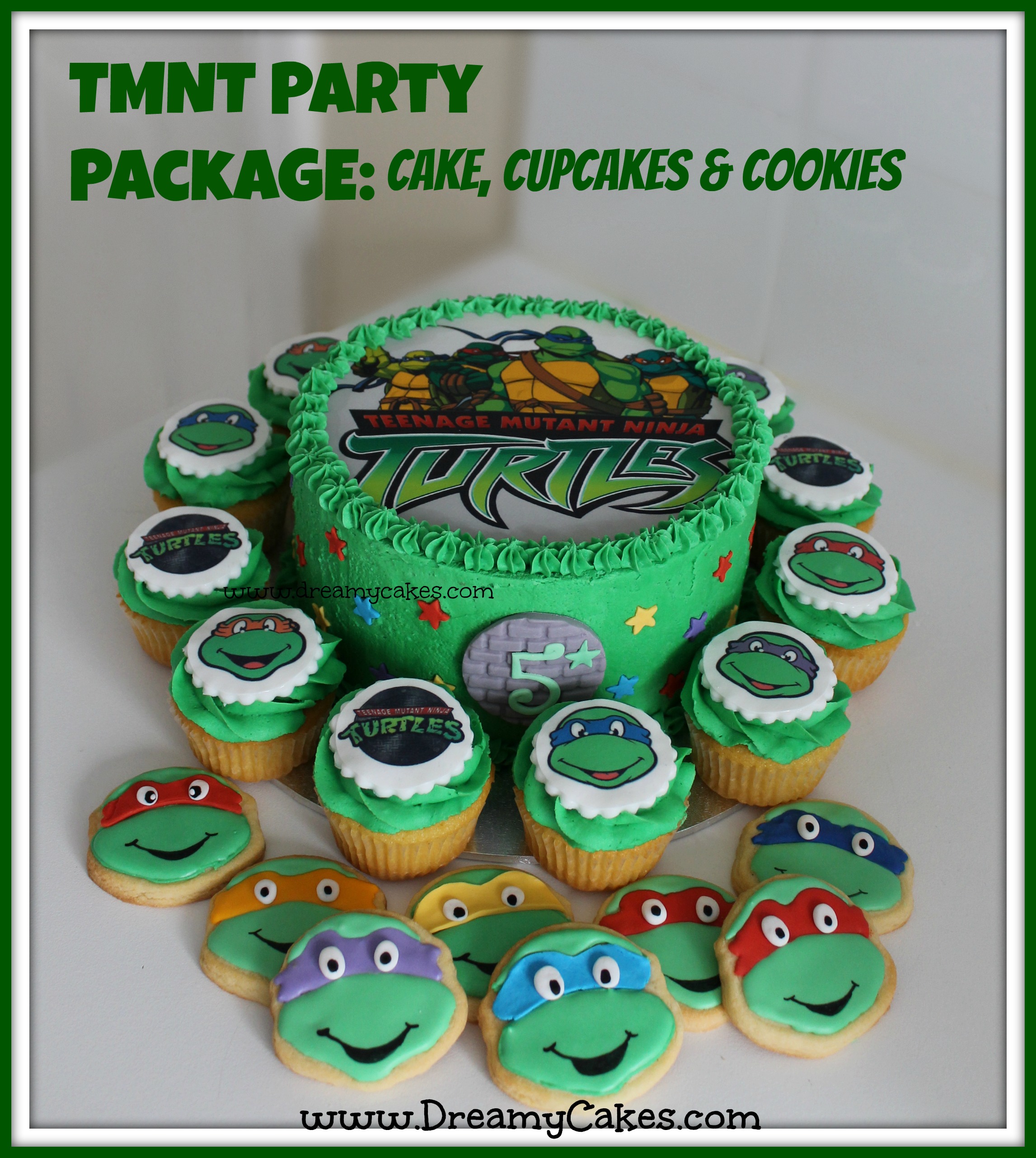 Detail Ninja Turtle Cake Design Nomer 47