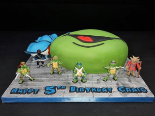 Detail Ninja Turtle Cake Design Nomer 50