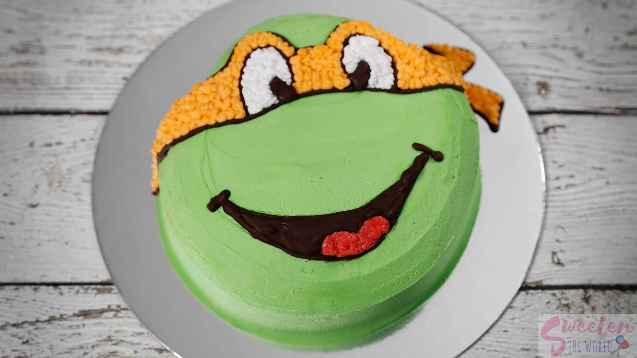Detail Ninja Turtle Cake Designs Nomer 2