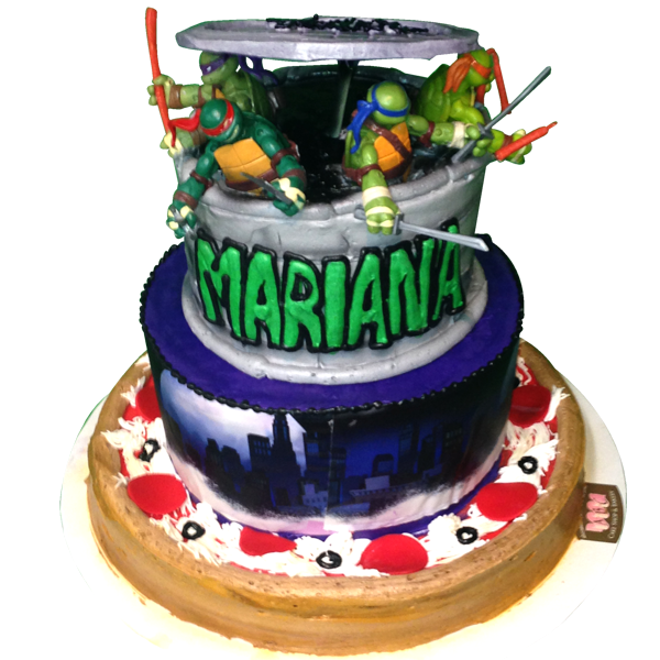 Detail Ninja Turtle Cake Designs Nomer 54