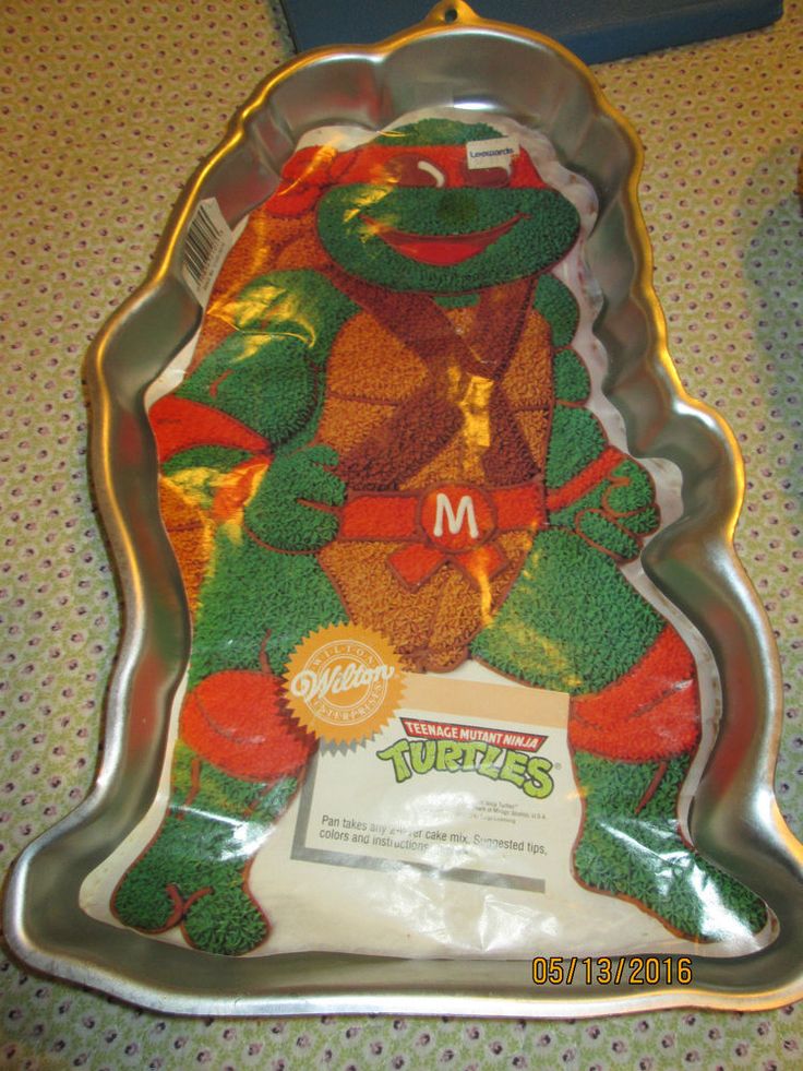 Detail Ninja Turtle Cake Pans For Sale Nomer 48