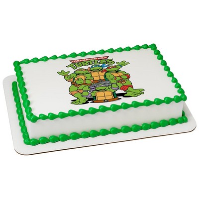 Detail Ninja Turtle Cakes Pictures Nomer 47