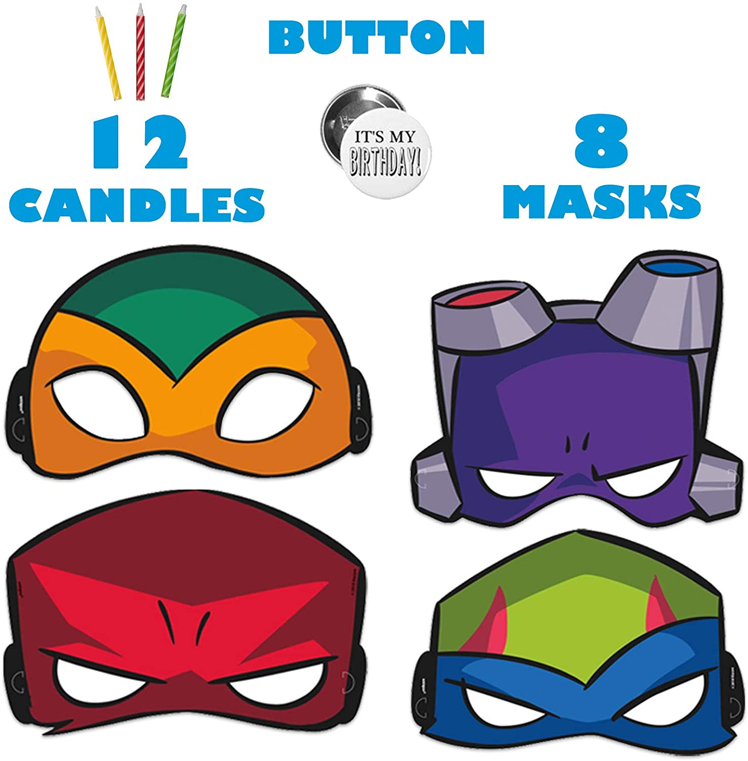 Detail Ninja Turtle Candles Nomer 56