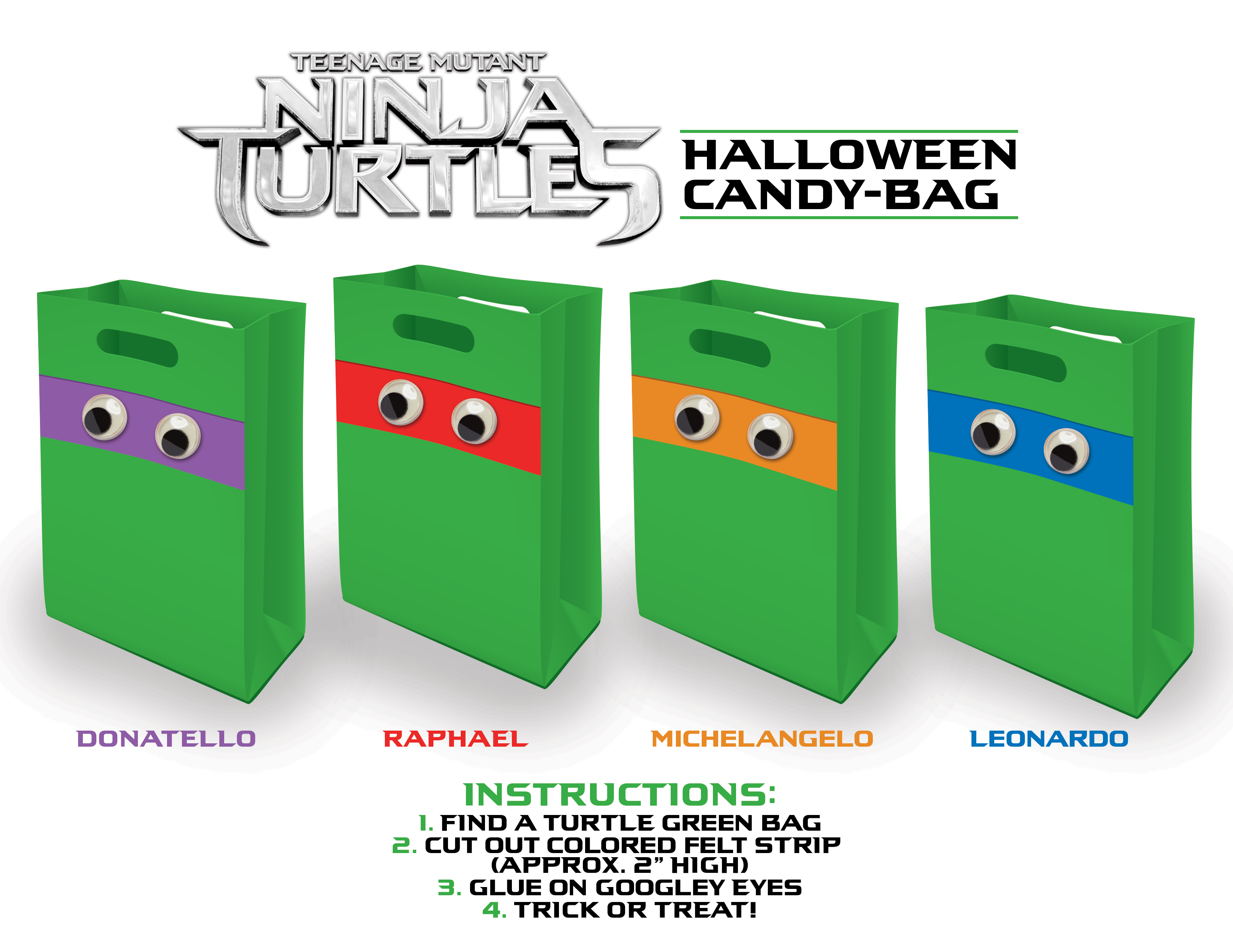 Detail Ninja Turtle Candy Bag Nomer 48