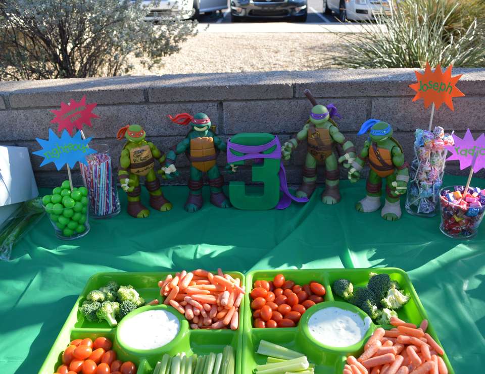 Detail Ninja Turtle Candy Table Nomer 13