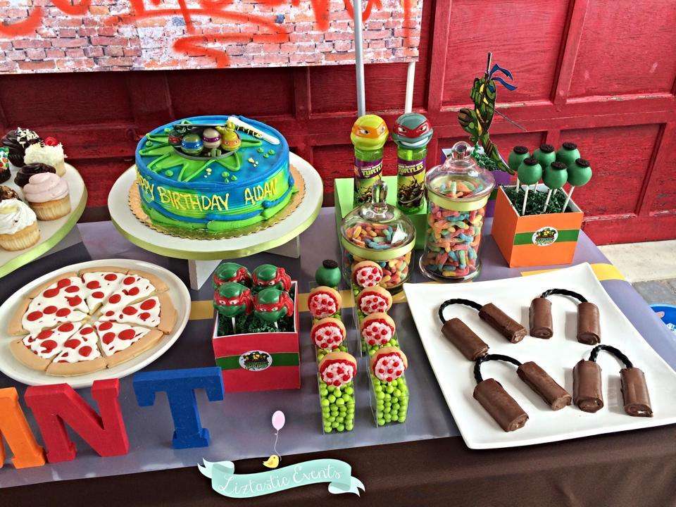 Detail Ninja Turtle Candy Table Nomer 20