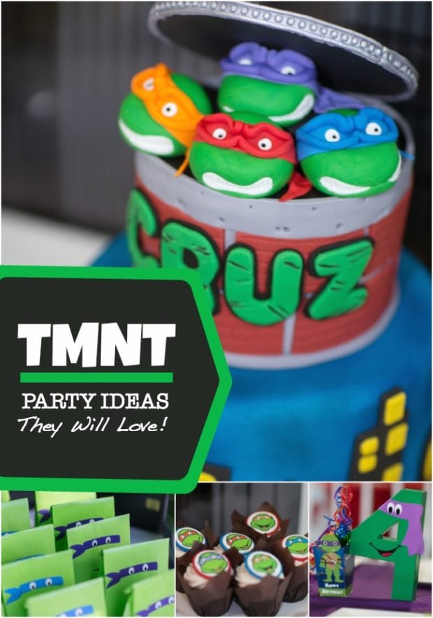 Detail Ninja Turtle Candy Table Nomer 24