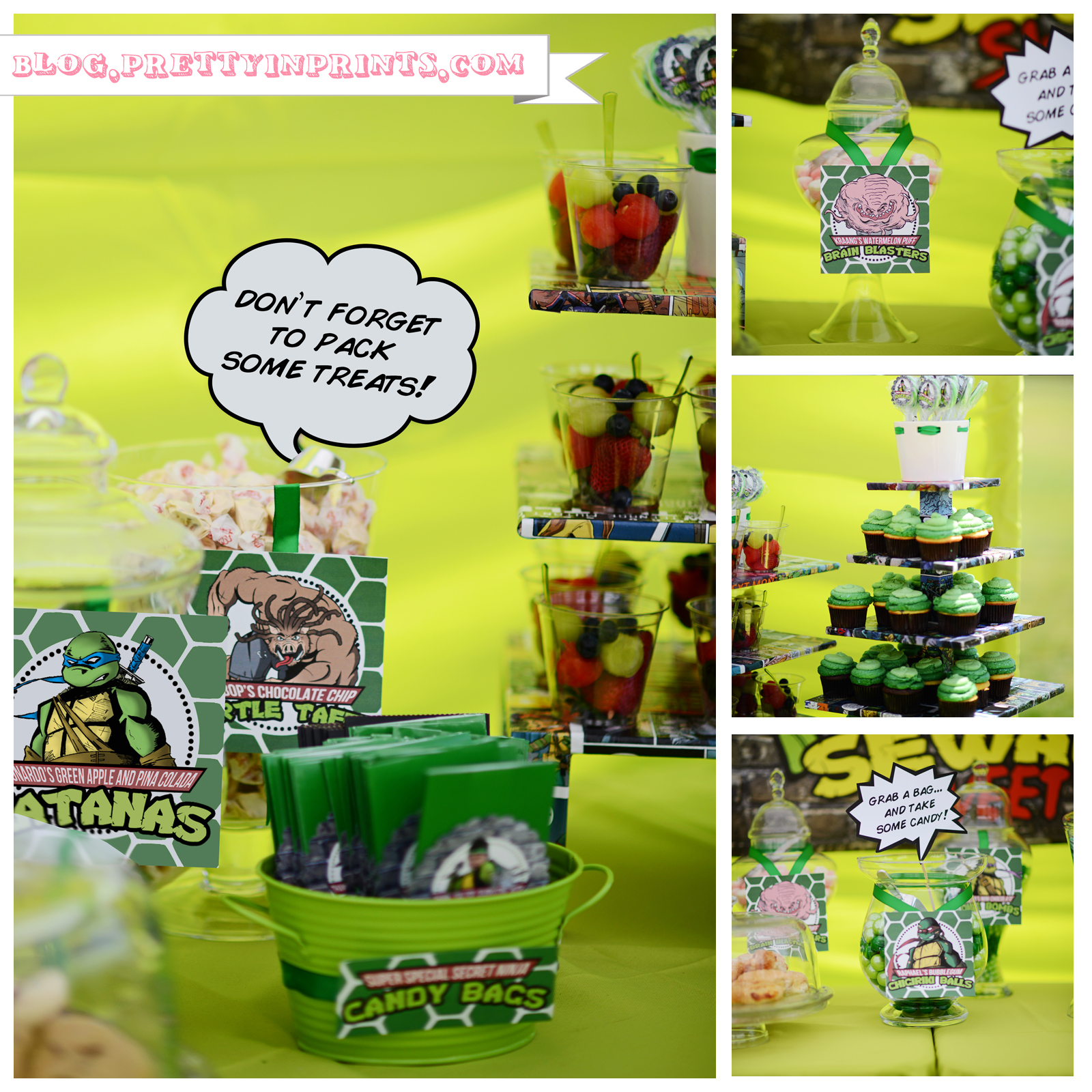 Detail Ninja Turtle Candy Table Nomer 28