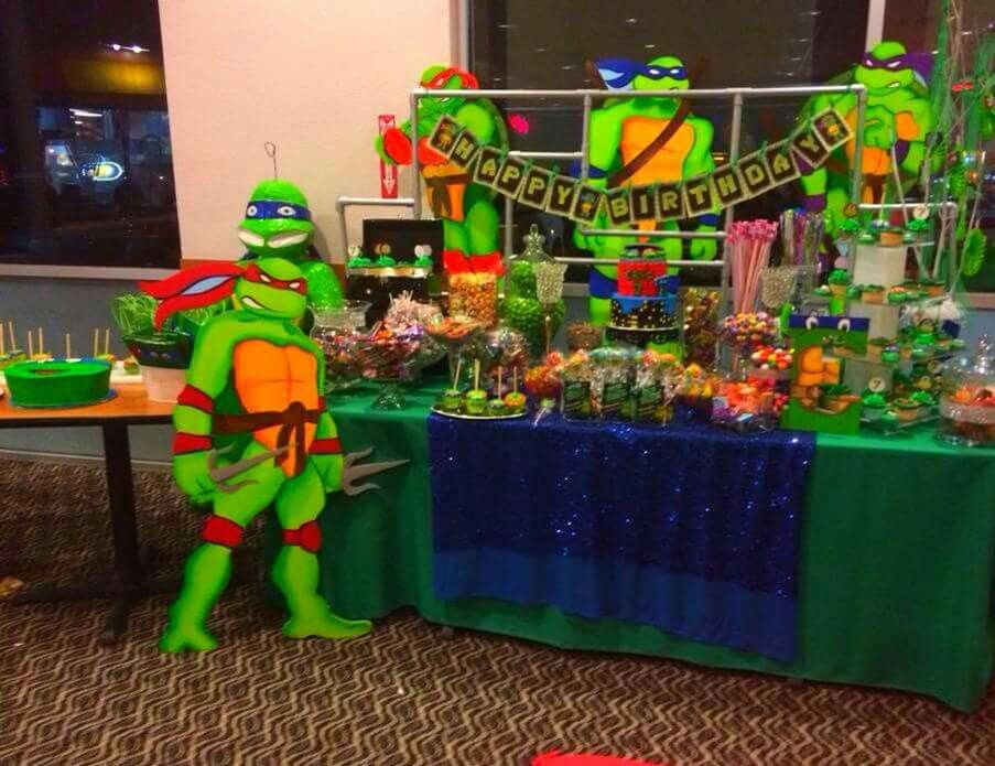 Detail Ninja Turtle Candy Table Nomer 4
