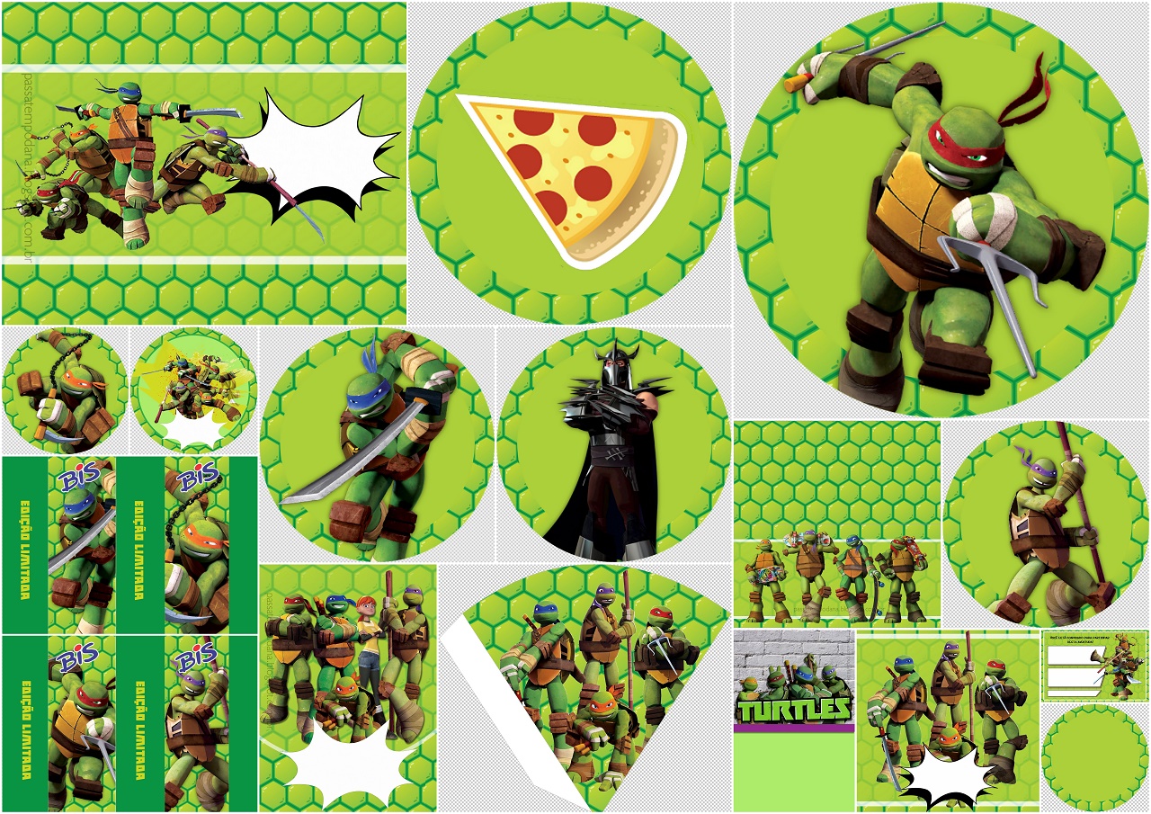 Detail Ninja Turtle Candy Table Nomer 44