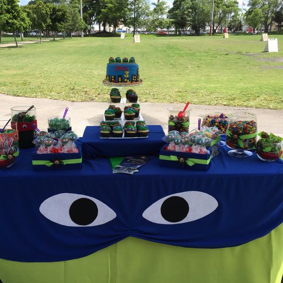 Detail Ninja Turtle Candy Table Nomer 50