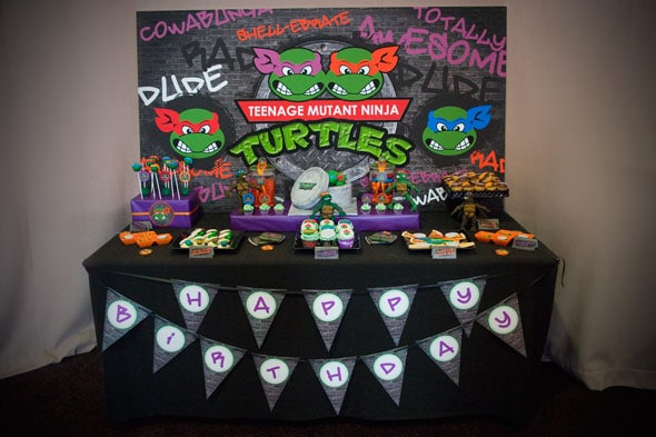 Detail Ninja Turtle Candy Table Nomer 9