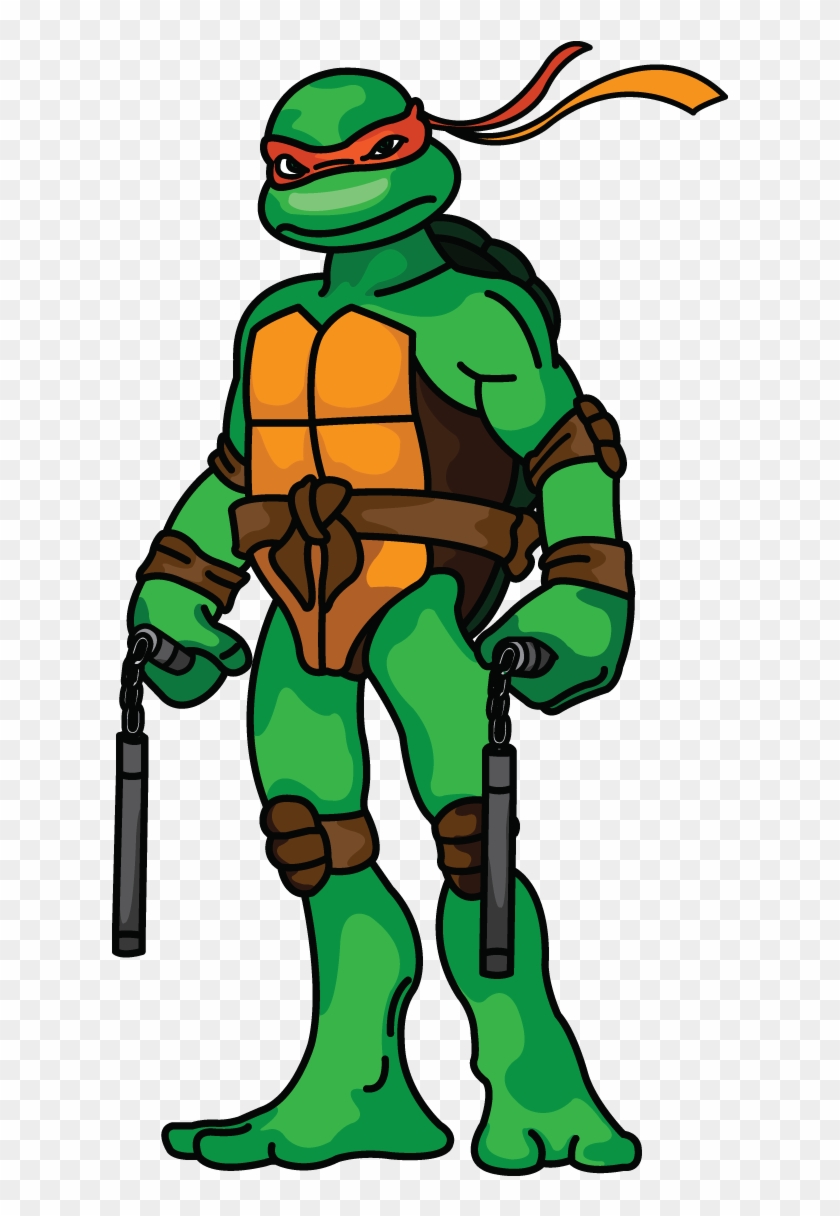 Detail Ninja Turtle Clip Art Free Nomer 28