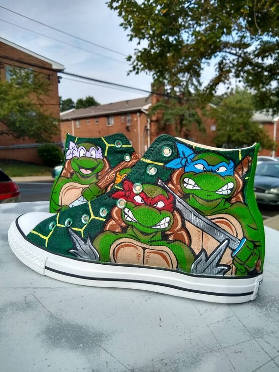 Detail Ninja Turtle Converse Shoes Nomer 19