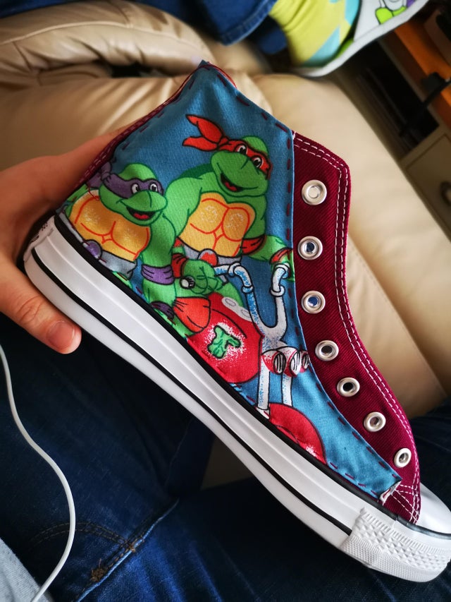 Detail Ninja Turtle Converse Shoes Nomer 24
