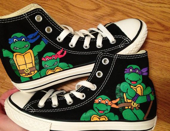 Detail Ninja Turtle Converse Shoes Nomer 7