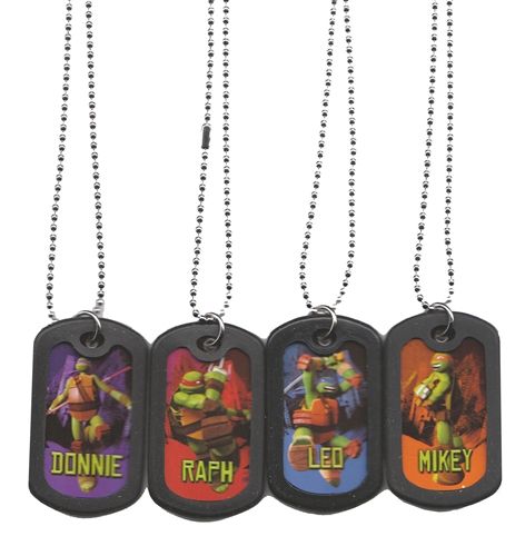 Detail Ninja Turtle Dog Tag Nomer 3