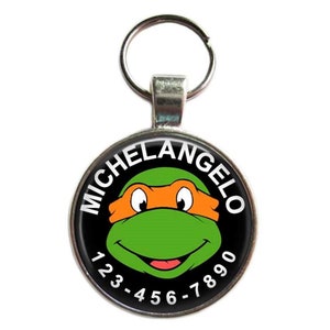 Detail Ninja Turtle Dog Tag Nomer 7