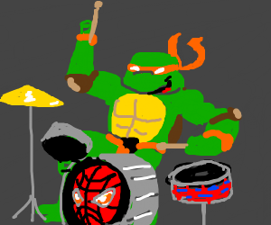 Detail Ninja Turtle Drum Set Nomer 52