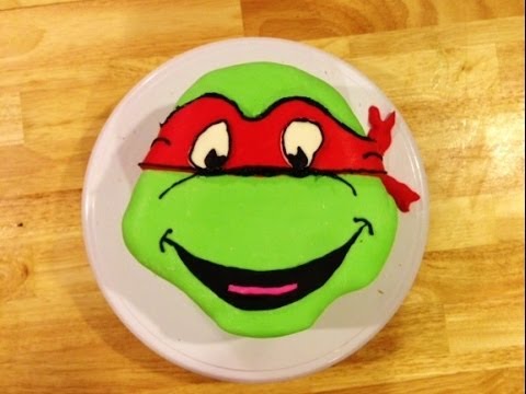 Detail Ninja Turtle Face Cake Template Nomer 15