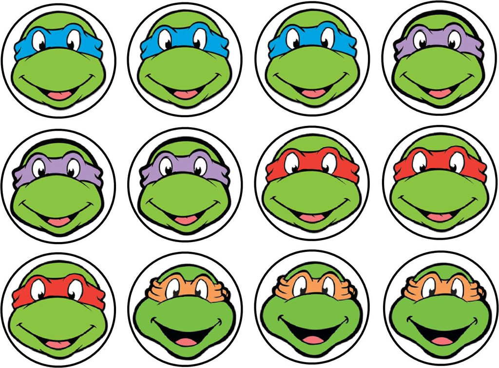 Detail Ninja Turtle Face Clipart Nomer 15