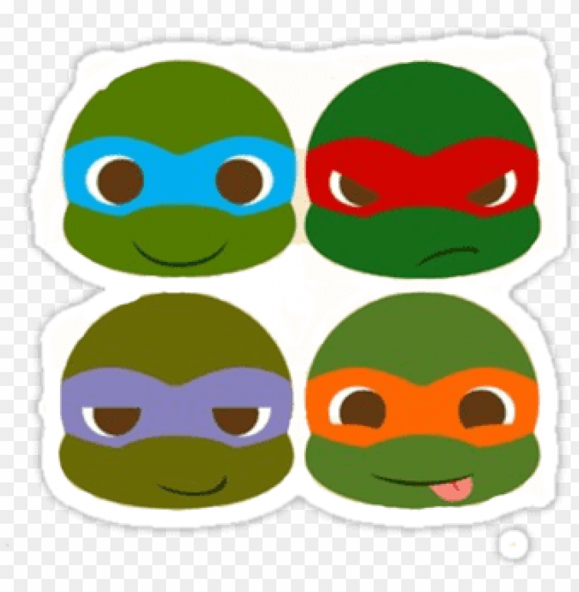 Detail Ninja Turtle Face Clipart Nomer 27