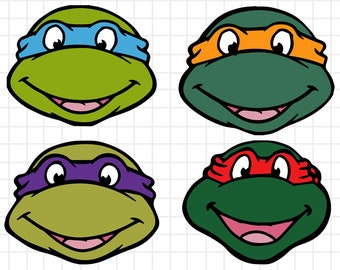 Detail Ninja Turtle Face Png Nomer 18