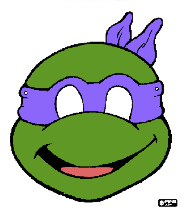 Detail Ninja Turtle Face Png Nomer 28