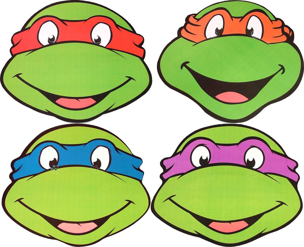 Detail Ninja Turtle Face Png Nomer 5