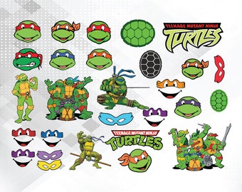 Detail Ninja Turtle Face Silhouette Nomer 31