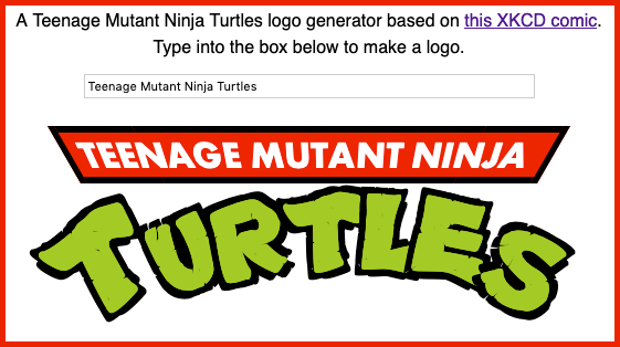 Ninja Turtle Font Generator - KibrisPDR