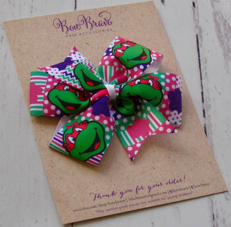 Detail Ninja Turtle Hair Bow Nomer 55