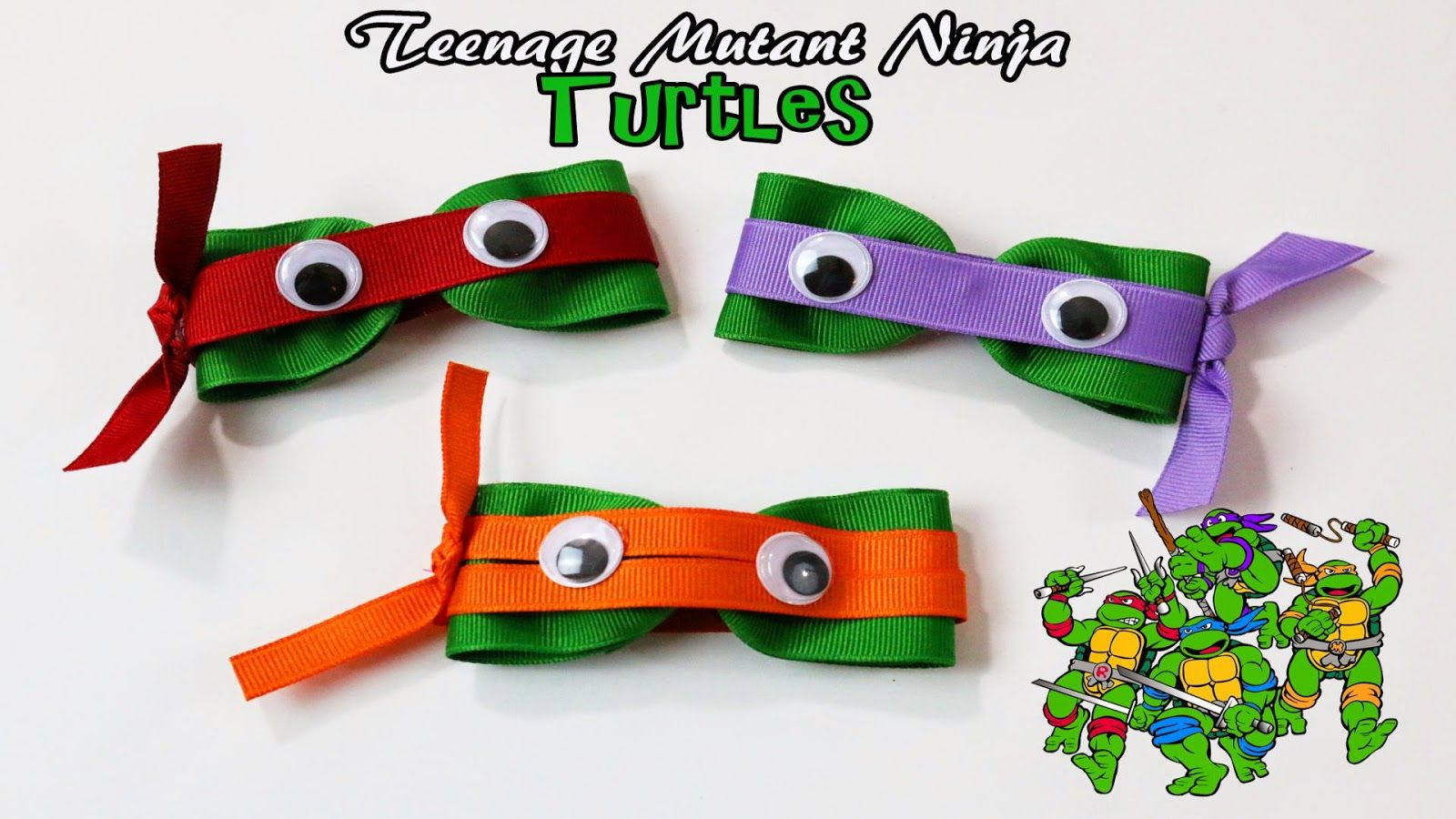 Detail Ninja Turtle Hair Bows Nomer 4