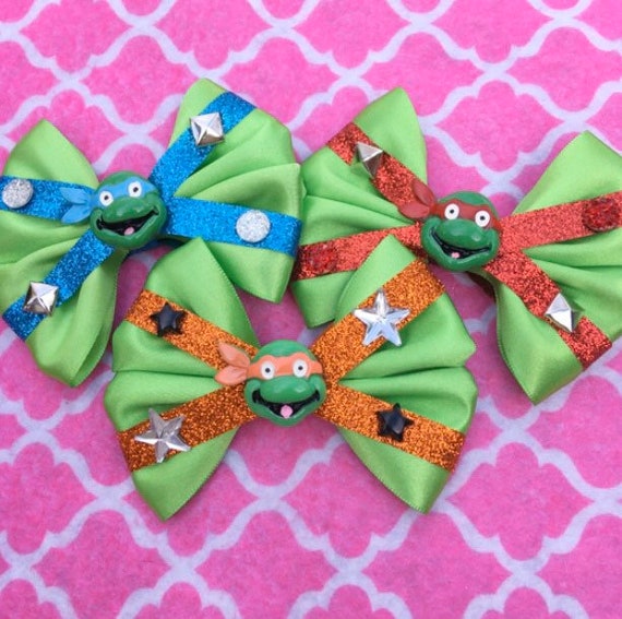 Detail Ninja Turtle Hair Bows Nomer 5