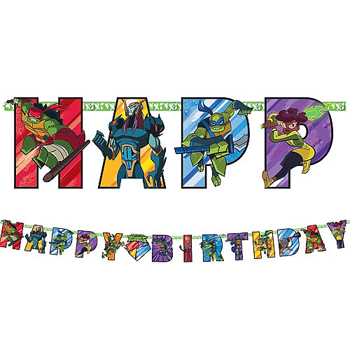 Detail Ninja Turtle Happy Birthday Banner Nomer 3
