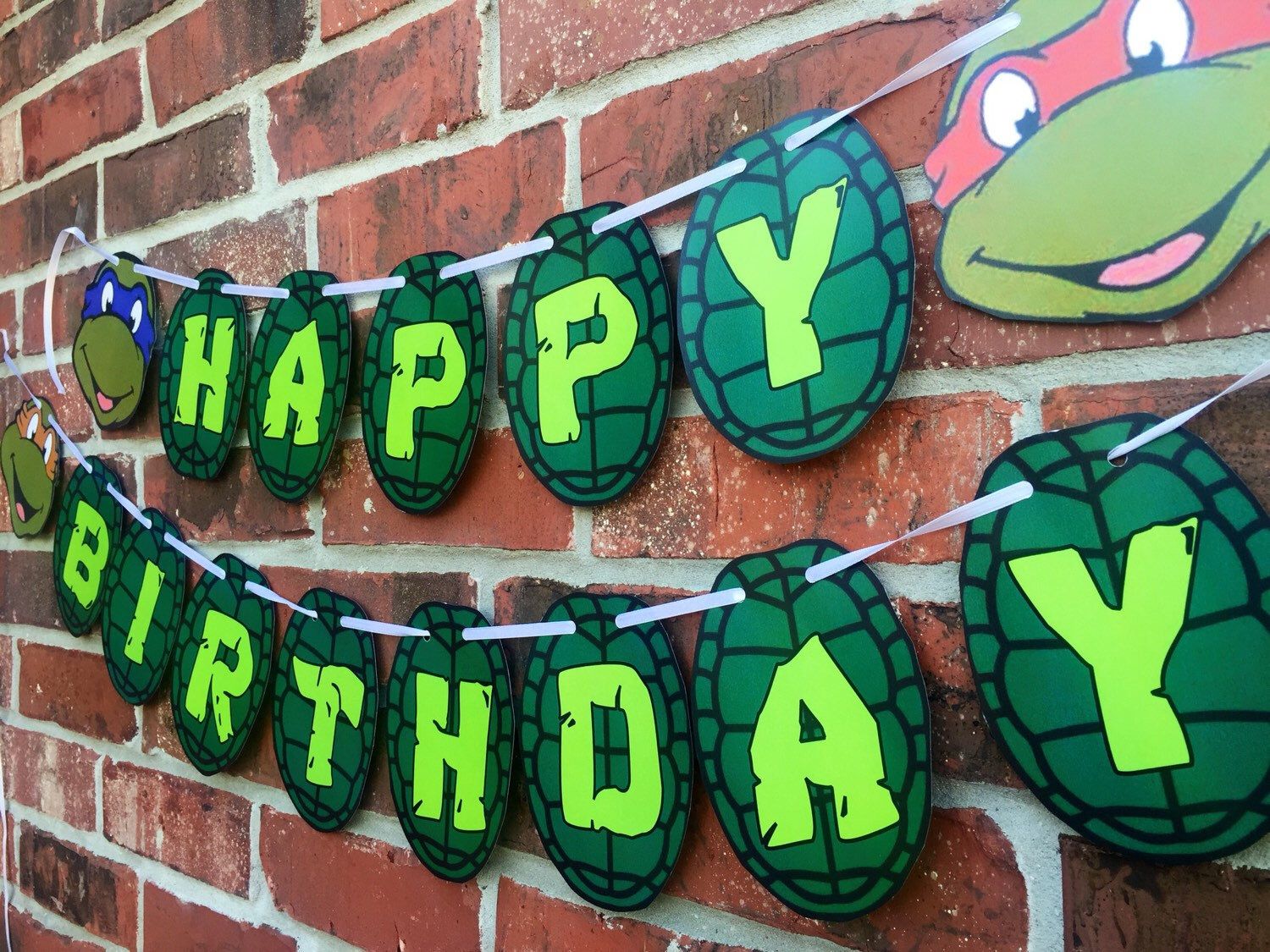 Detail Ninja Turtle Happy Birthday Banner Nomer 9