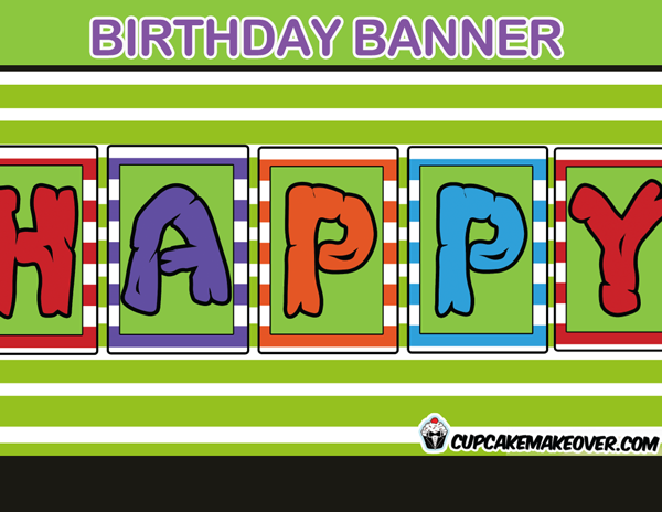 Detail Ninja Turtle Happy Birthday Banner Nomer 10