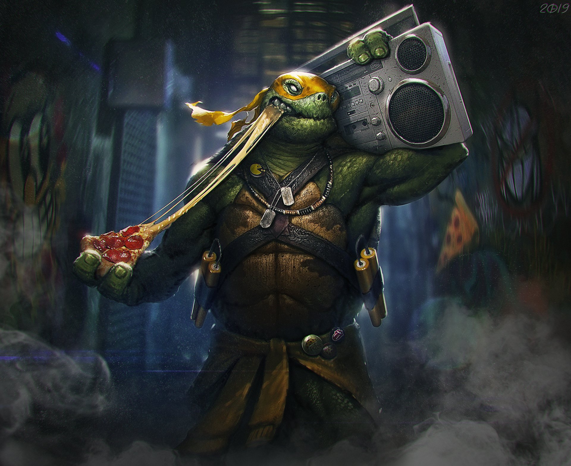 Detail Ninja Turtle Hd Wallpaper Nomer 40