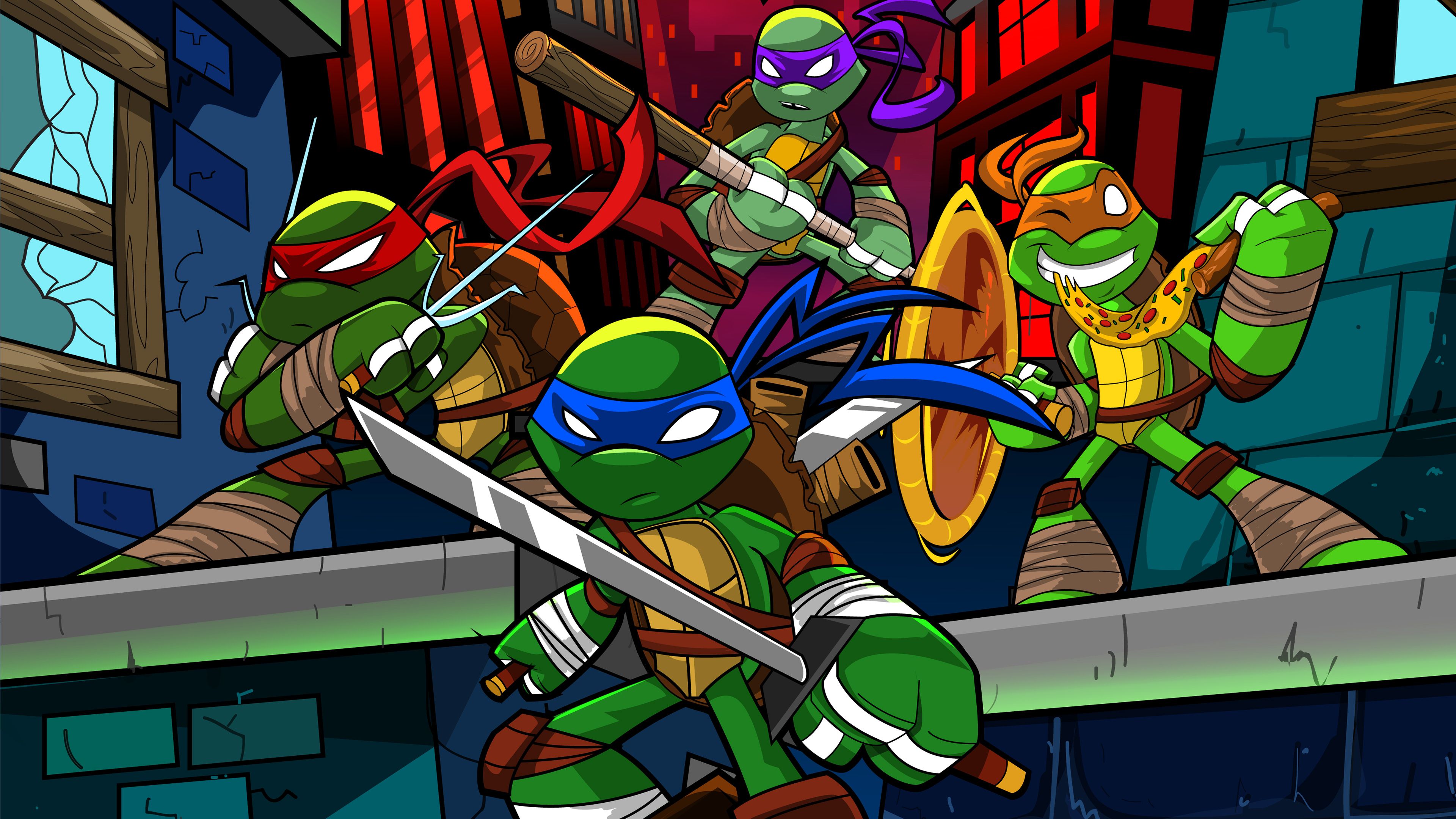 Detail Ninja Turtle Hd Wallpaper Nomer 6