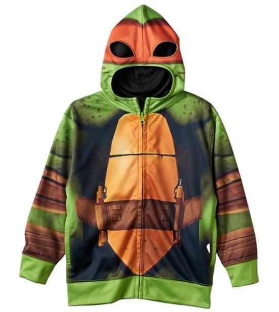 Detail Ninja Turtle Jacket With Mask Nomer 2