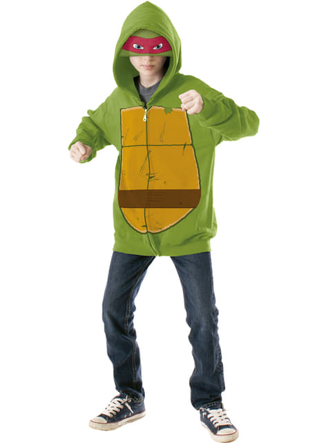 Detail Ninja Turtle Jacket With Mask Nomer 11