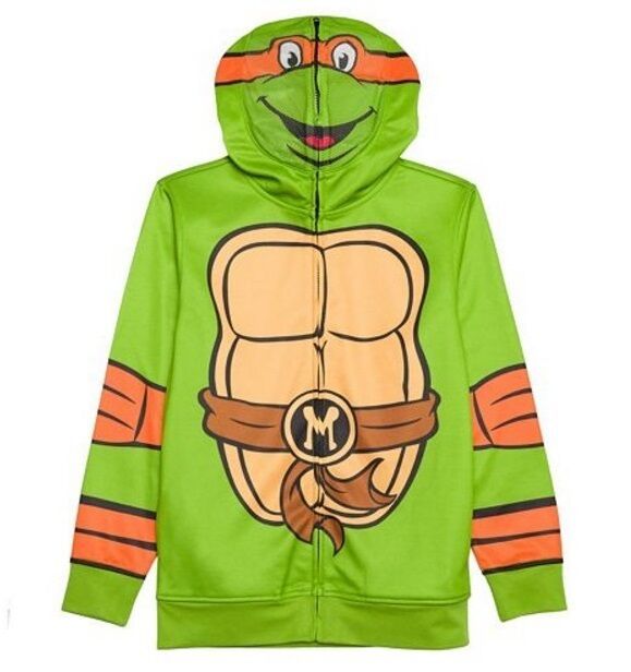 Detail Ninja Turtle Jacket With Mask Nomer 13
