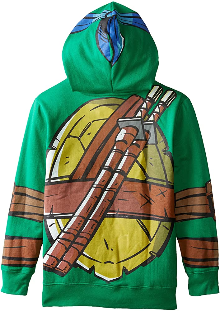 Detail Ninja Turtle Jacket With Mask Nomer 18