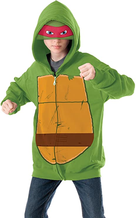 Detail Ninja Turtle Jacket With Mask Nomer 19