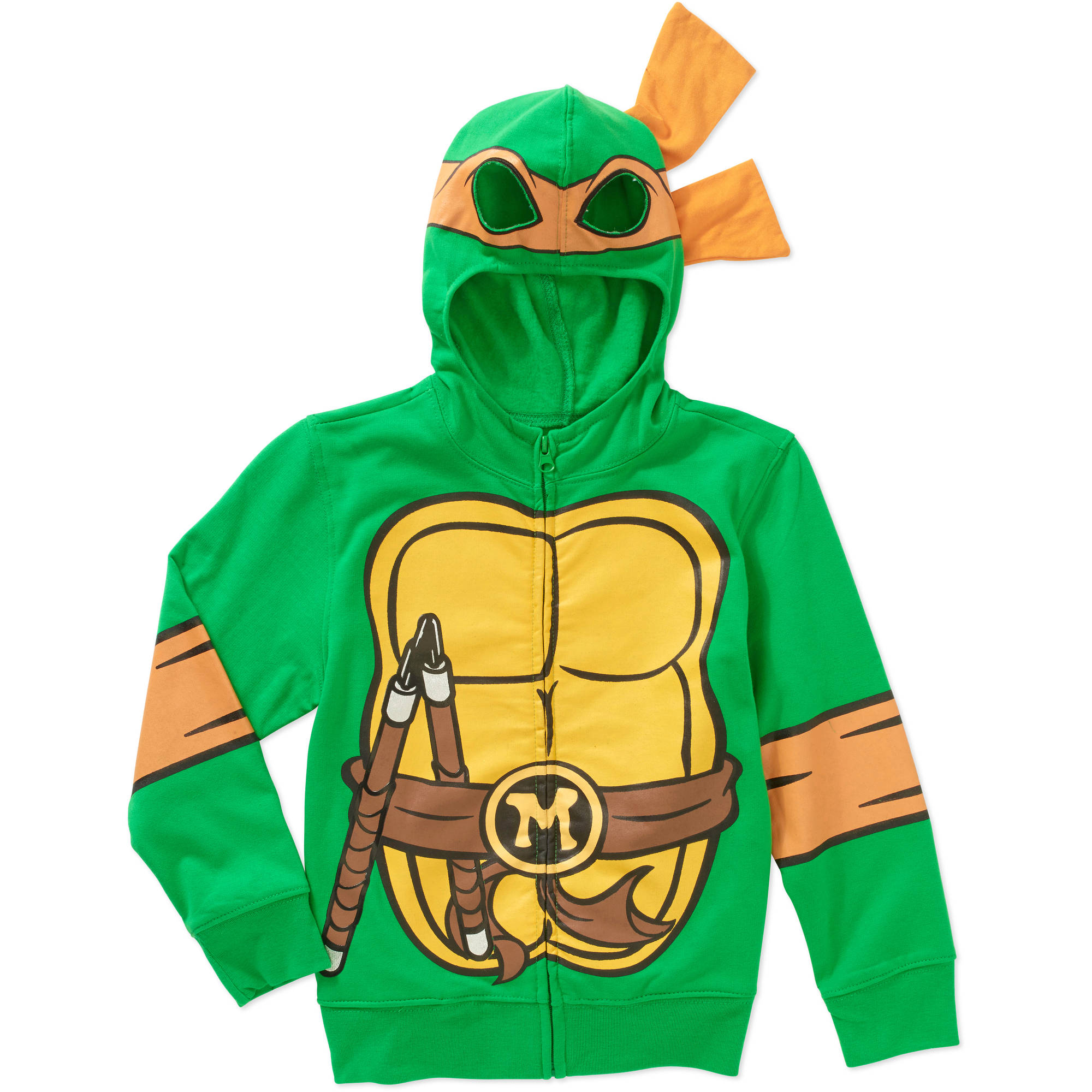 Detail Ninja Turtle Jacket With Mask Nomer 22