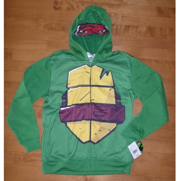 Detail Ninja Turtle Jacket With Mask Nomer 25