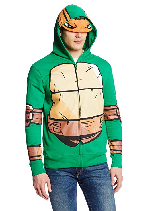 Detail Ninja Turtle Jacket With Mask Nomer 32