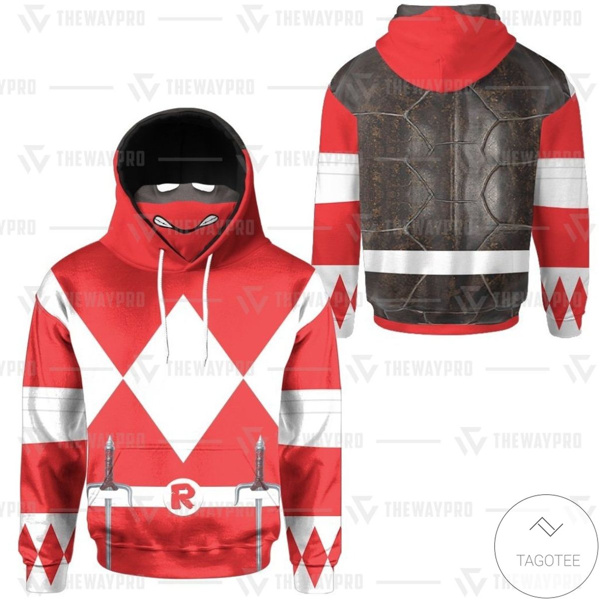 Detail Ninja Turtle Jacket With Mask Nomer 33