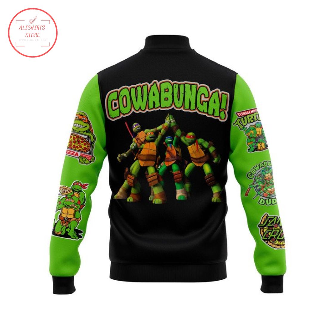 Detail Ninja Turtle Jacket With Mask Nomer 34