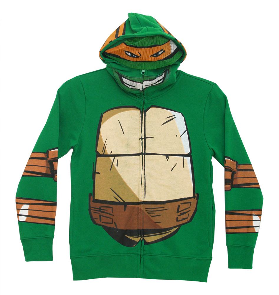 Detail Ninja Turtle Jacket With Mask Nomer 5